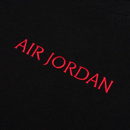 Heavyweight Structured T-Shirt - Black/Gym Red