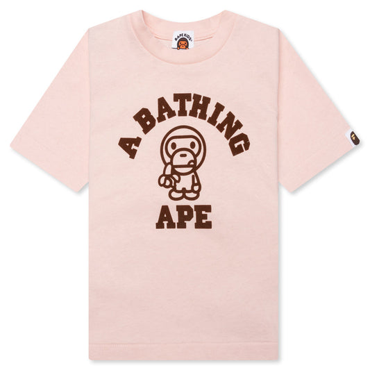 Kid's Baby Milo College Tee - Pink