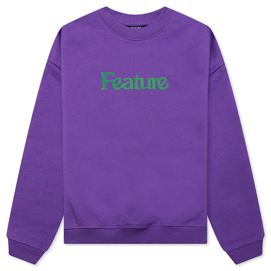 Kids Academy Crewneck - Ultra Violet