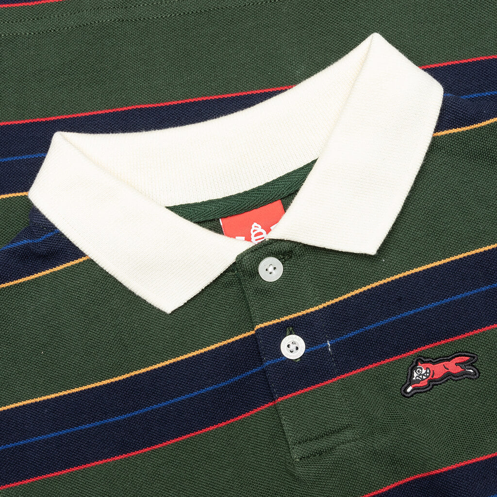 Kids Waterside S/S Polo - Jungle Green