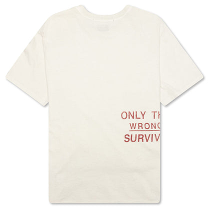 Survive Biggie S/S Tee - Chalk