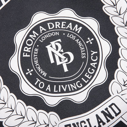 Legacy Crest Hoodie - Stained Black