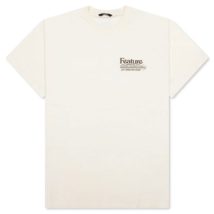 Lux Ad Tee - Cannoli Cream