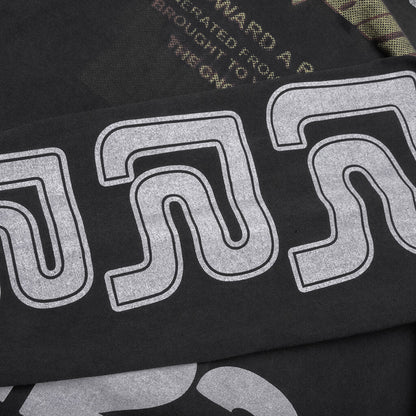Metamoth Vintage L/S Tee - Jet Black