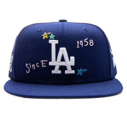 Scribble 59FIFTY Fitted - Los Angeles Dodgers