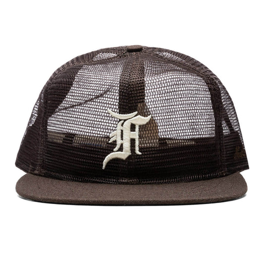 New Era x Fear of God Essentials Full Mesh 59FIFTY Detroit Tigers - Walnut