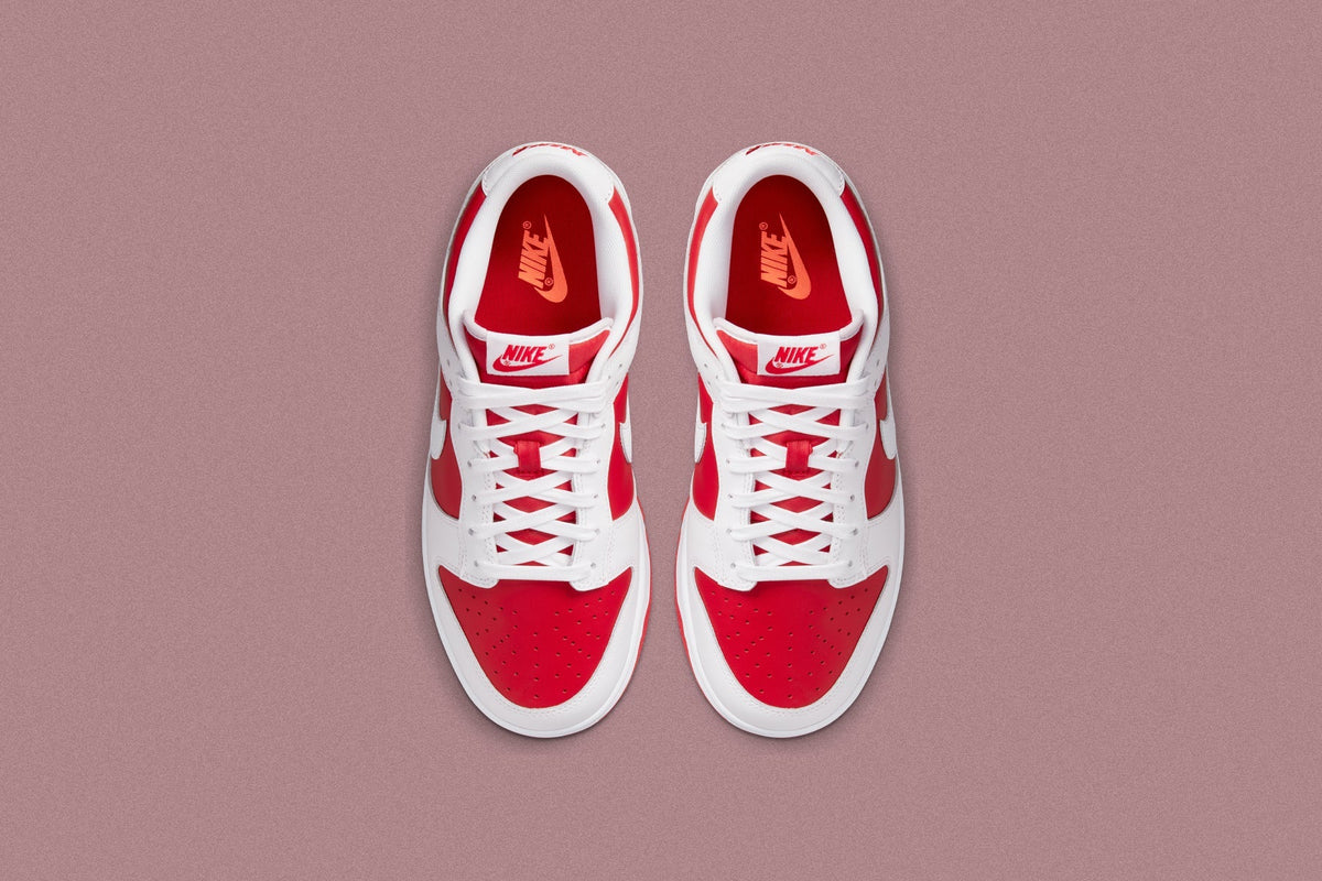 Dunk Low Retro 'Championship'- University Red/White