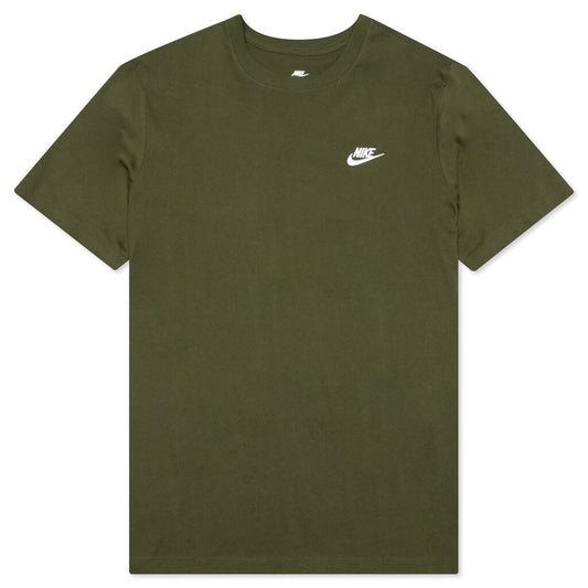 Sportswear Club T-Shirt - Rough Green/White