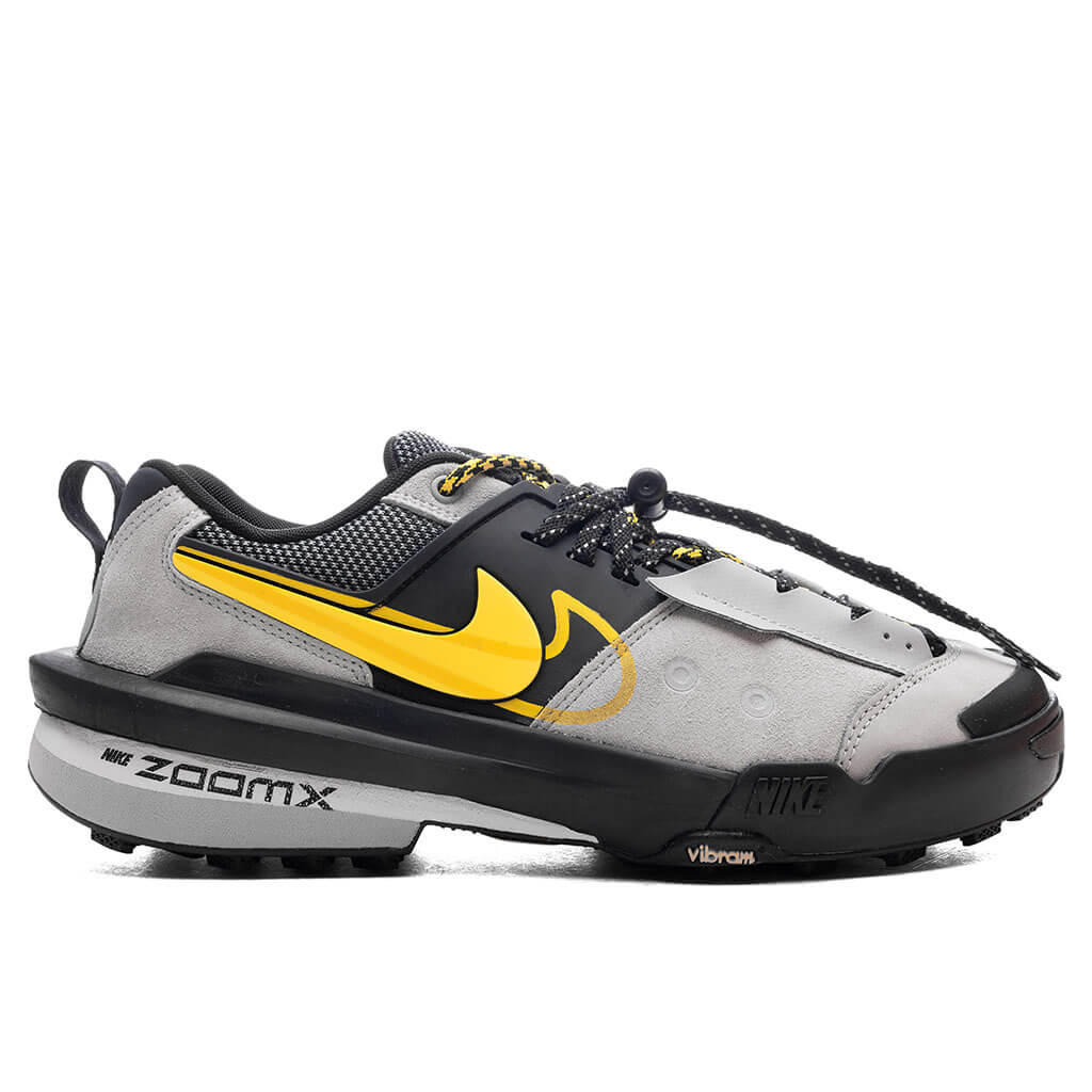 Nike x Sacai Zegamadome - Matte Silver/Tour Yellow/Black