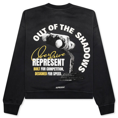 Out Of The Shadows Sweatshirt - Stained Black