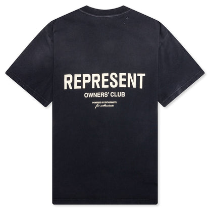 Owners Club T-Shirt - Aged Black