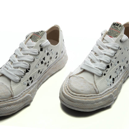 Peterson 23 Low OG Sole Embellished Canvas - White