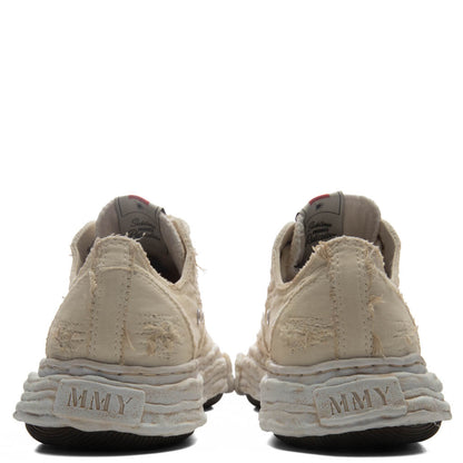 Peterson 23 Low OG Sole Ripped Over Dyed Canvas - White