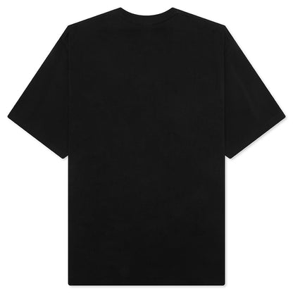 Pixal College Relaxed Fit Tee - Black
