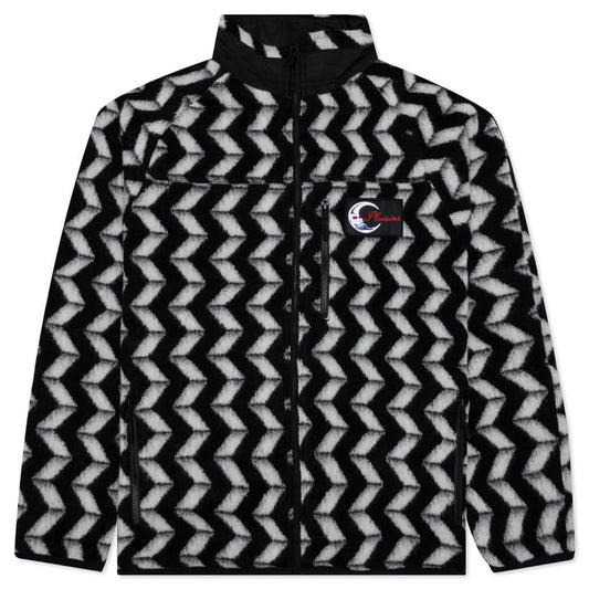 Pleasures Drifter Fuzzy Jacket - Black