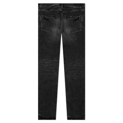 P001 - Worn Black Patchwork