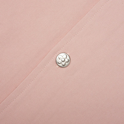 Rabbit Work Button Shirt - Pink