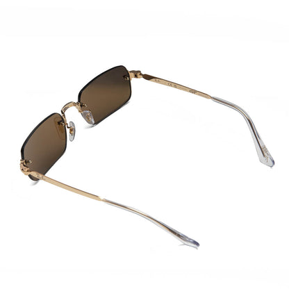 Ray-Ban x A$AP Rocky Rimless Pillow - Arista/Dark Brown Polarized