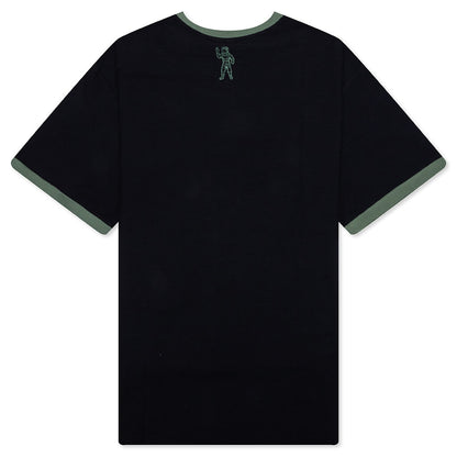 Record S/S Knit Shirt- Black
