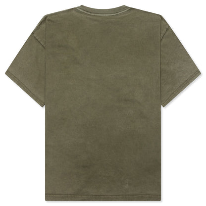 Rep Reverse Applique T-Shirt - Dark Olive