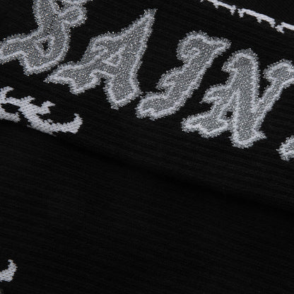 Saint Socks - Black/Gray