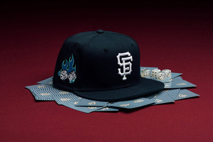 Feature x New Era Flaming Dice 59FIFTY Fitted - San Francisco Giants