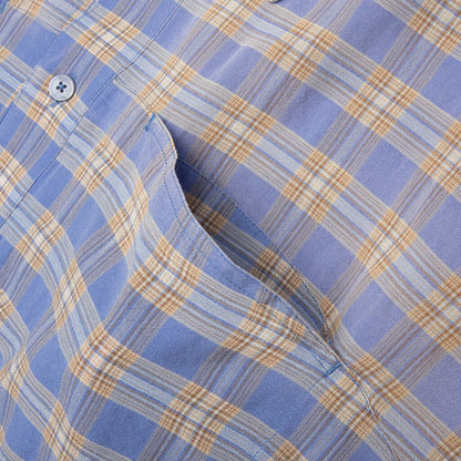 Santa Monica Flannel - Drift Blue