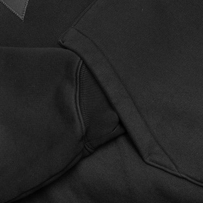 Stu Applique Hood - Black