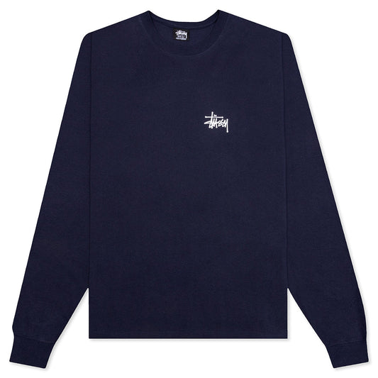 Basic L/S Tee - Navy