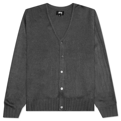 Brushed Cardigan - Charcoal
