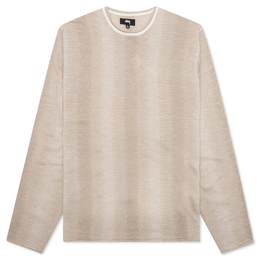 Shadow Stripe Sweater - Natural