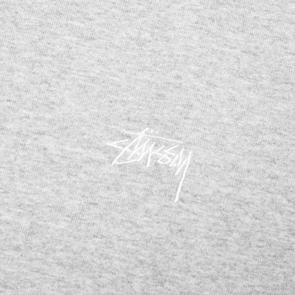 Stock Logo S/S Crew - Grey Heather