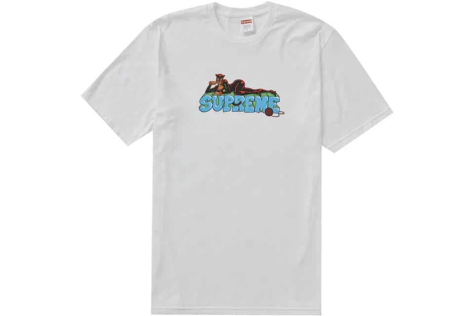 SUPREME CATWOMAN TEE WHITE