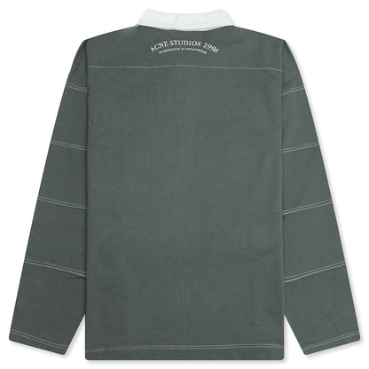 Floragatan Artwork Polo - Vintage Green