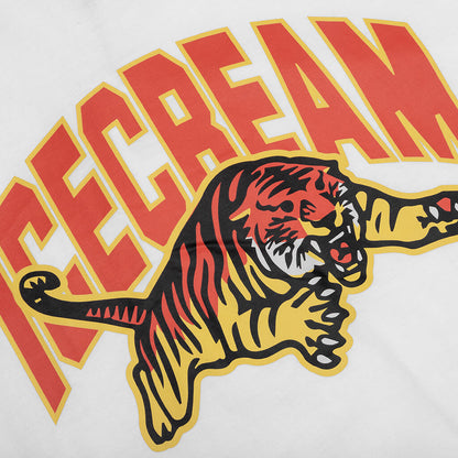 Tiger S/S Tee - White