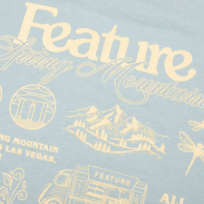 Town Ad Tee - Goblin Blue