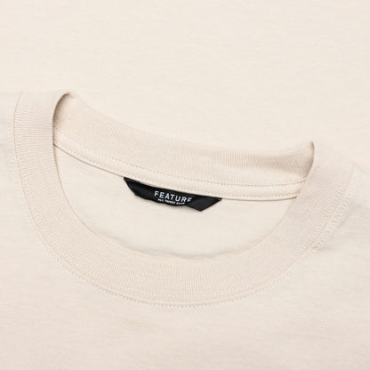 Town Ad Tee - Oatmeal