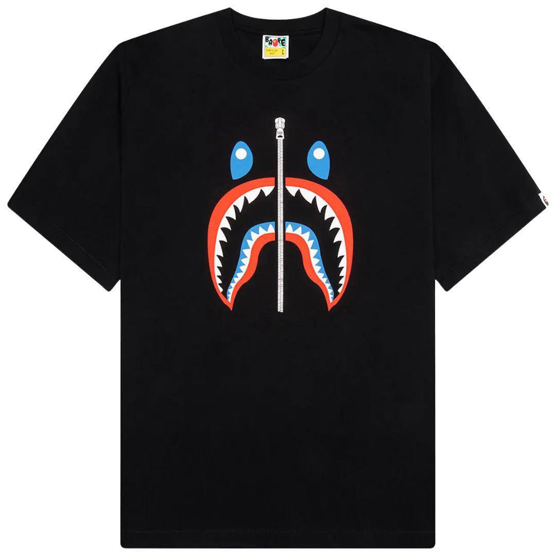 BAPE SHARK INDONESIA T-SHIRT BLACK