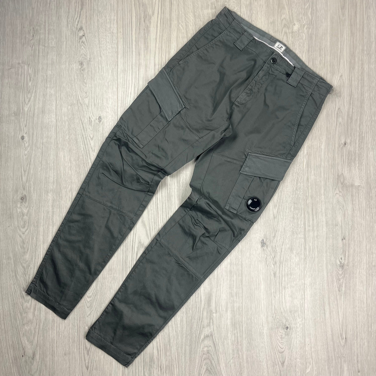 CP Company Cargo Trousers - Smoked Pearl