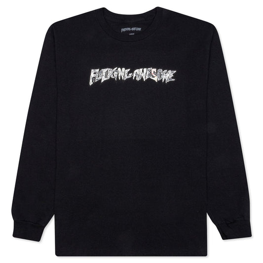 Actual Visual Guidance L/S Tee - Black