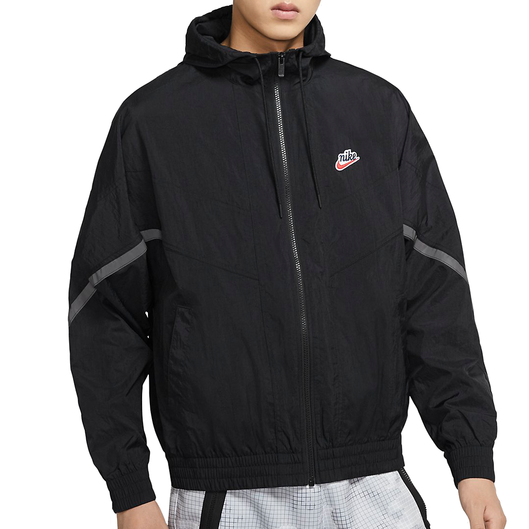 Nike Sportswear Windrunner+ Hooded Reflection Jacket Men Black CZ0782-010