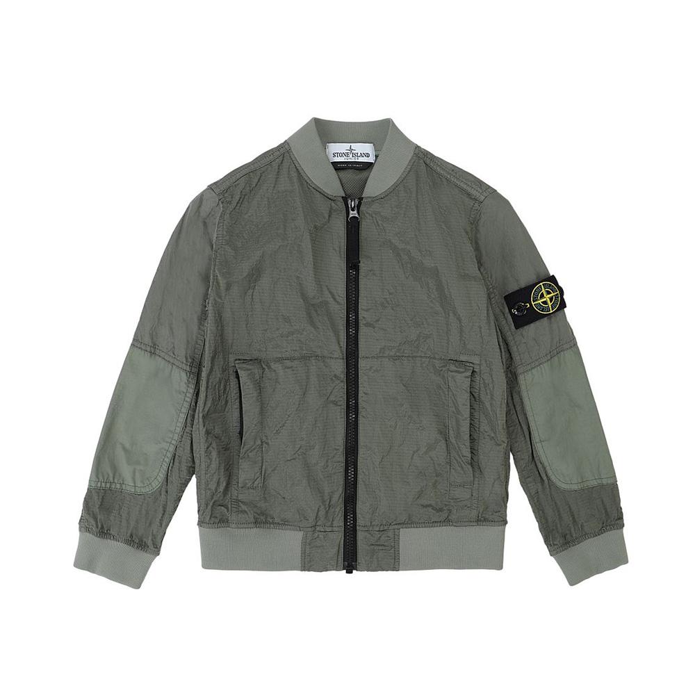 Stone Island Junior Nylon Metal Bomber Jacket