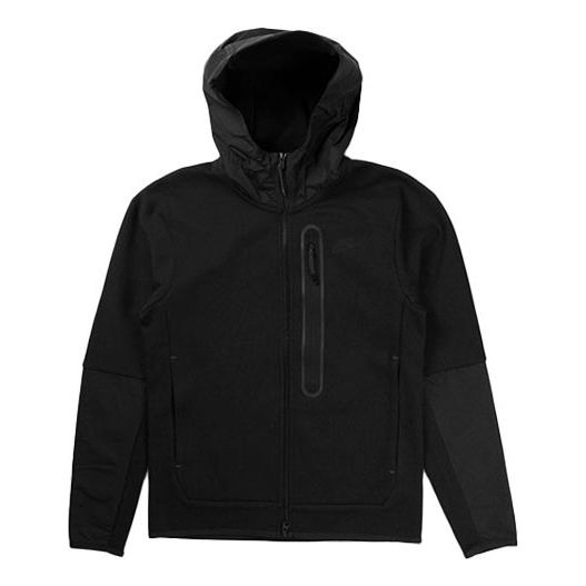 Nike Sports Casual Hooded Jacket For Men Black CZ9905-010