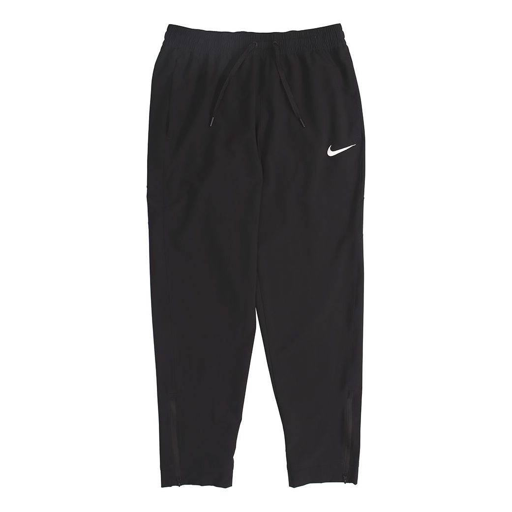 Nike Logo Pattern Solid Color Casual Sports Long Pants Black CW2661-010