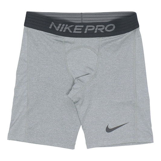 Nike Pro Metallic Training Tight Shorts Gray BV5636-085