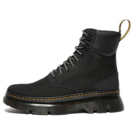 Dr. Martens Tarik Utility Boots 'Carbon Black Yellow' 27017001
