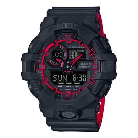 CASIO G-Shock Analog-Digital 'Black' GA-700SE-1A4