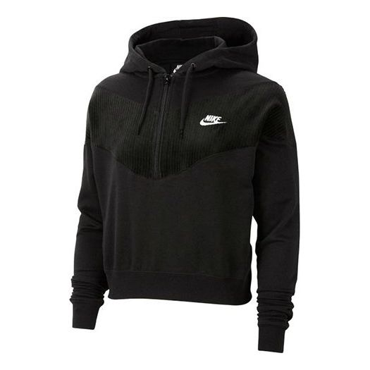(WMNS) AS W Nike Sportswear HRTG HZ VELOUR Black CZ1879-010