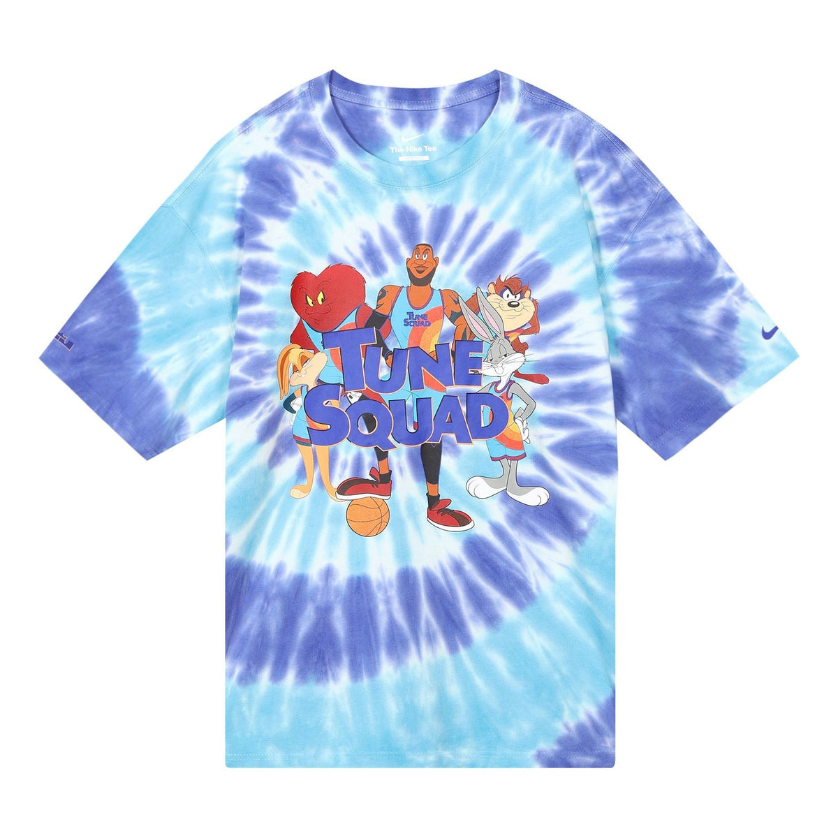 Nike x Space Jam Tie Dye Sports Tee 'Light Blue Purple' DH3824-100
