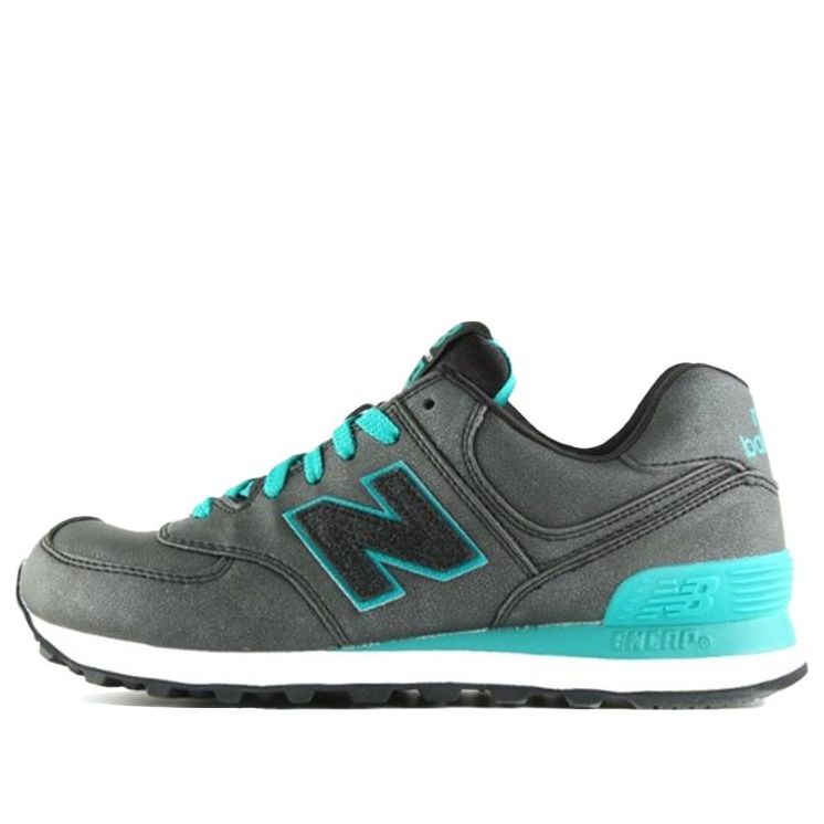 (WMNS) New Balance 574 'Precious Metals - Charcoal Teal' WL574MBK